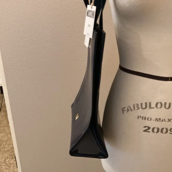 New Moschino navy purse
